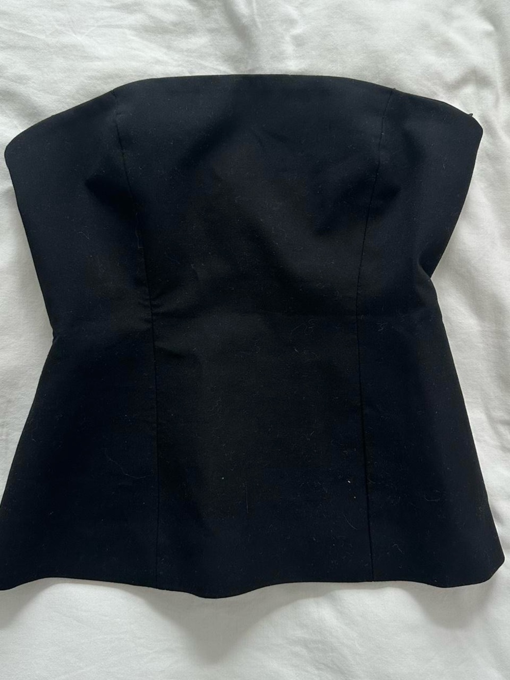 Zara Black Strapless Top